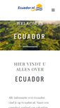 Mobile Screenshot of ecuador.nl